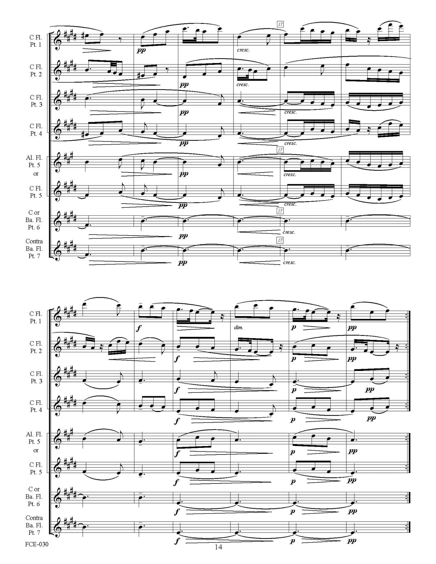 FCE-030 Bagatelles III - IV - V