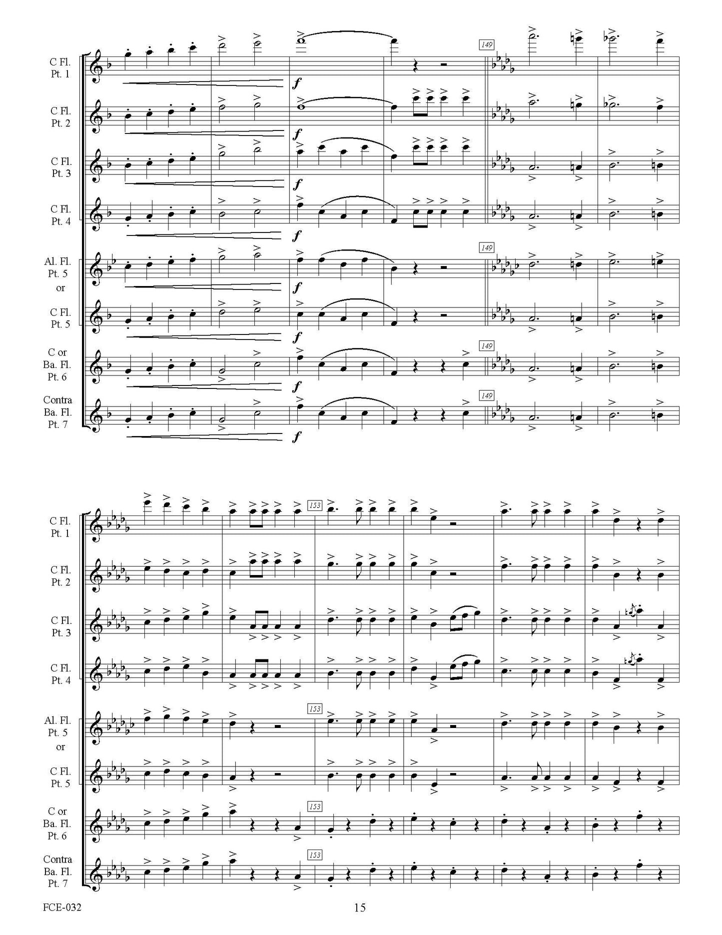 FCE-032 We Need A Little Christmas (From the Musical: Mame)