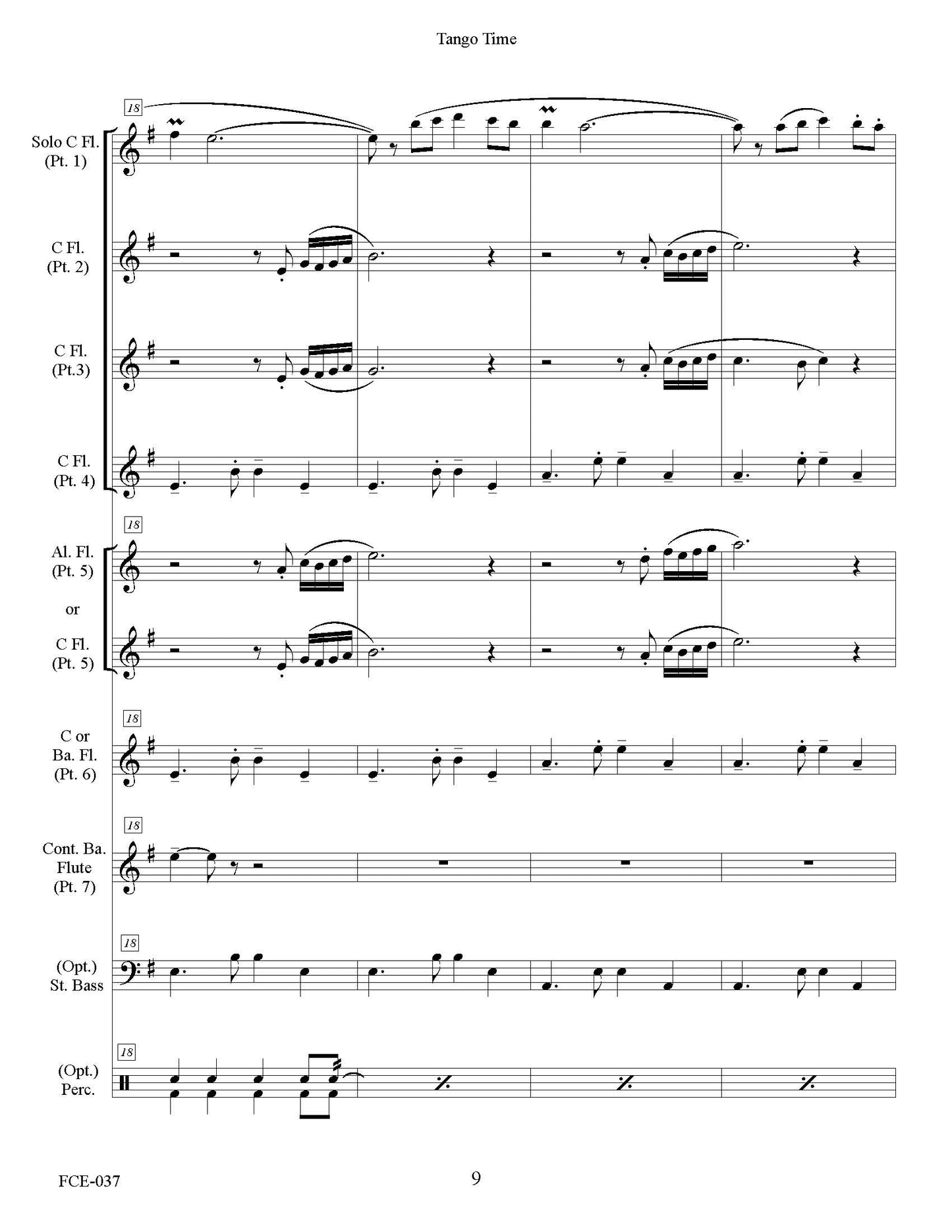 FCE-037 Tango Time