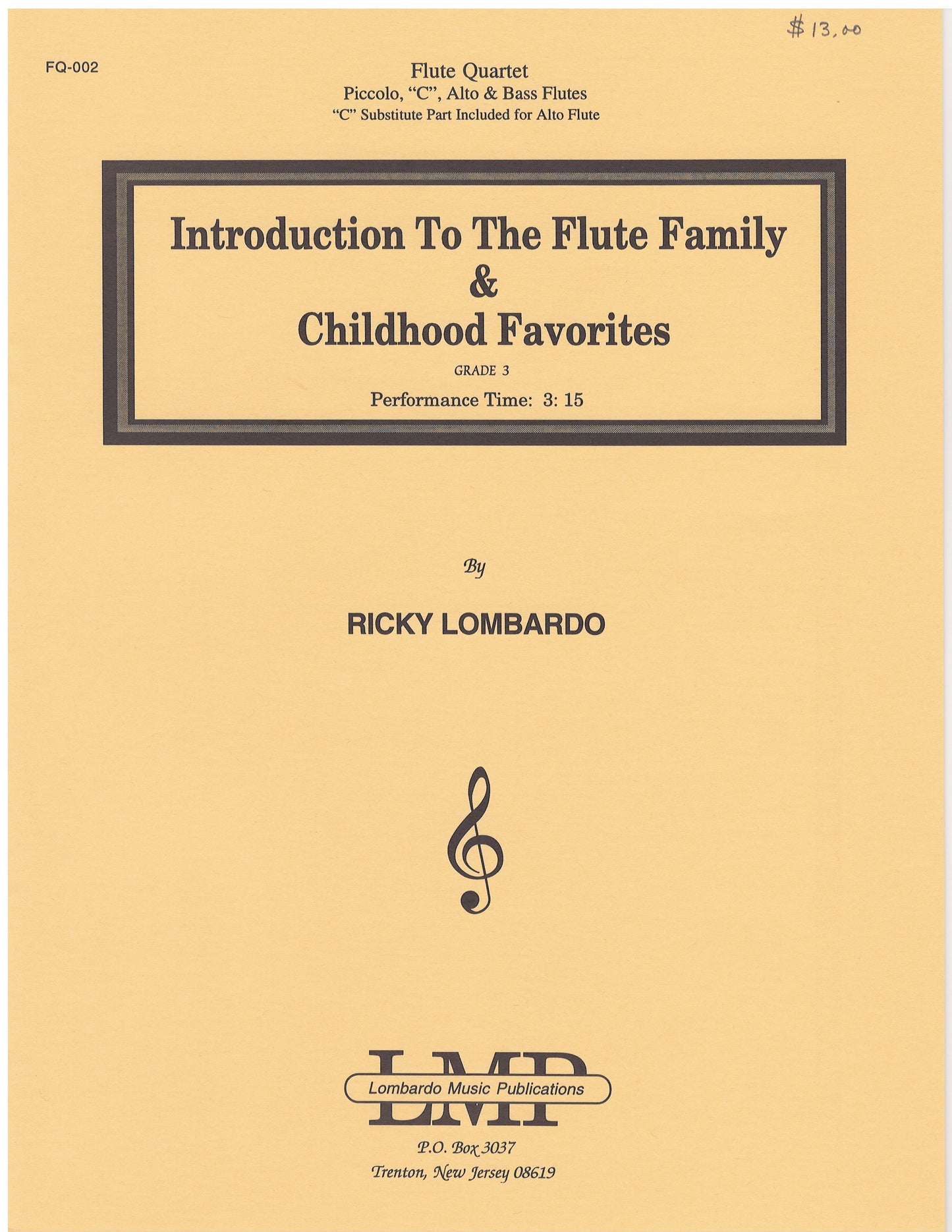 FQ-002 Introduction To the Flute Family & Childhood Favorites