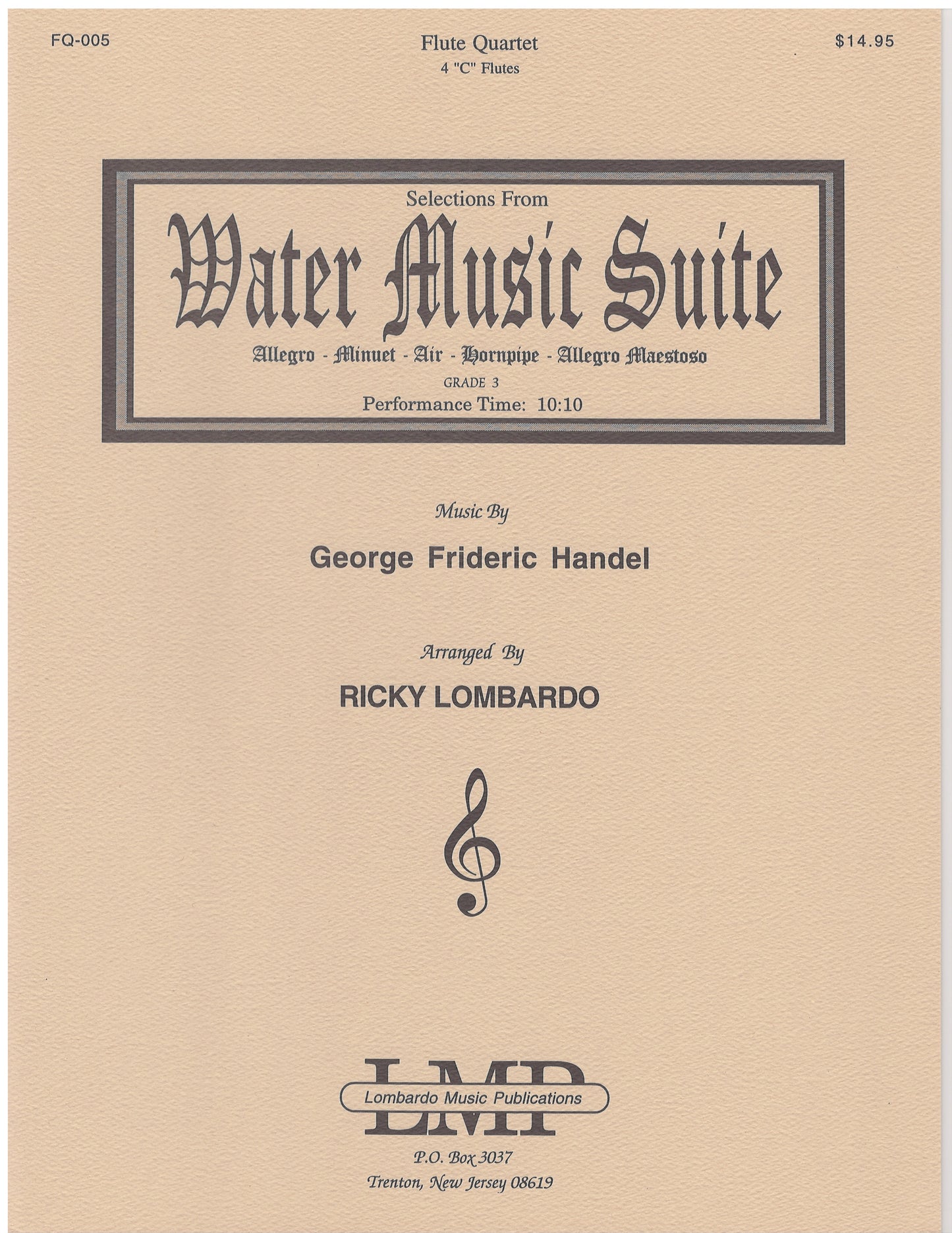 FQ-005 Water Music Suite (Selections From)