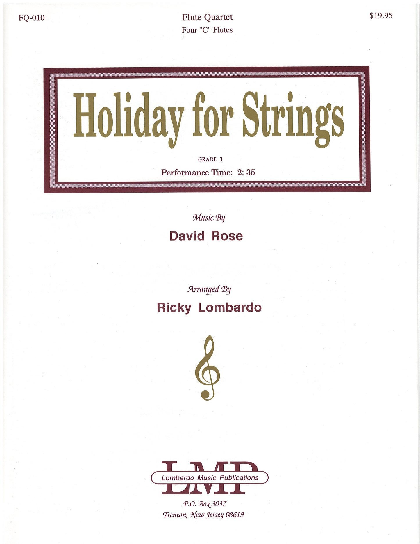 FQ-010 Holiday for Strings