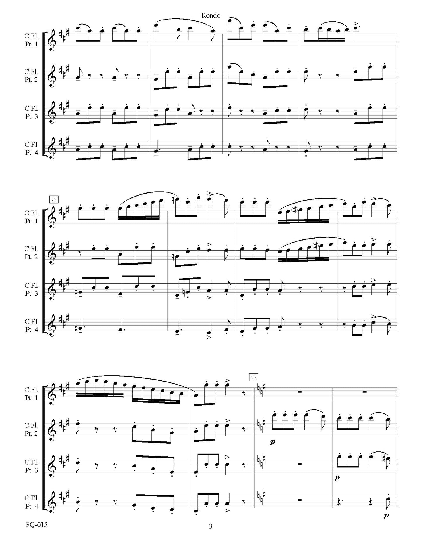 FQ-015 Rondo Op. 40, No. 2