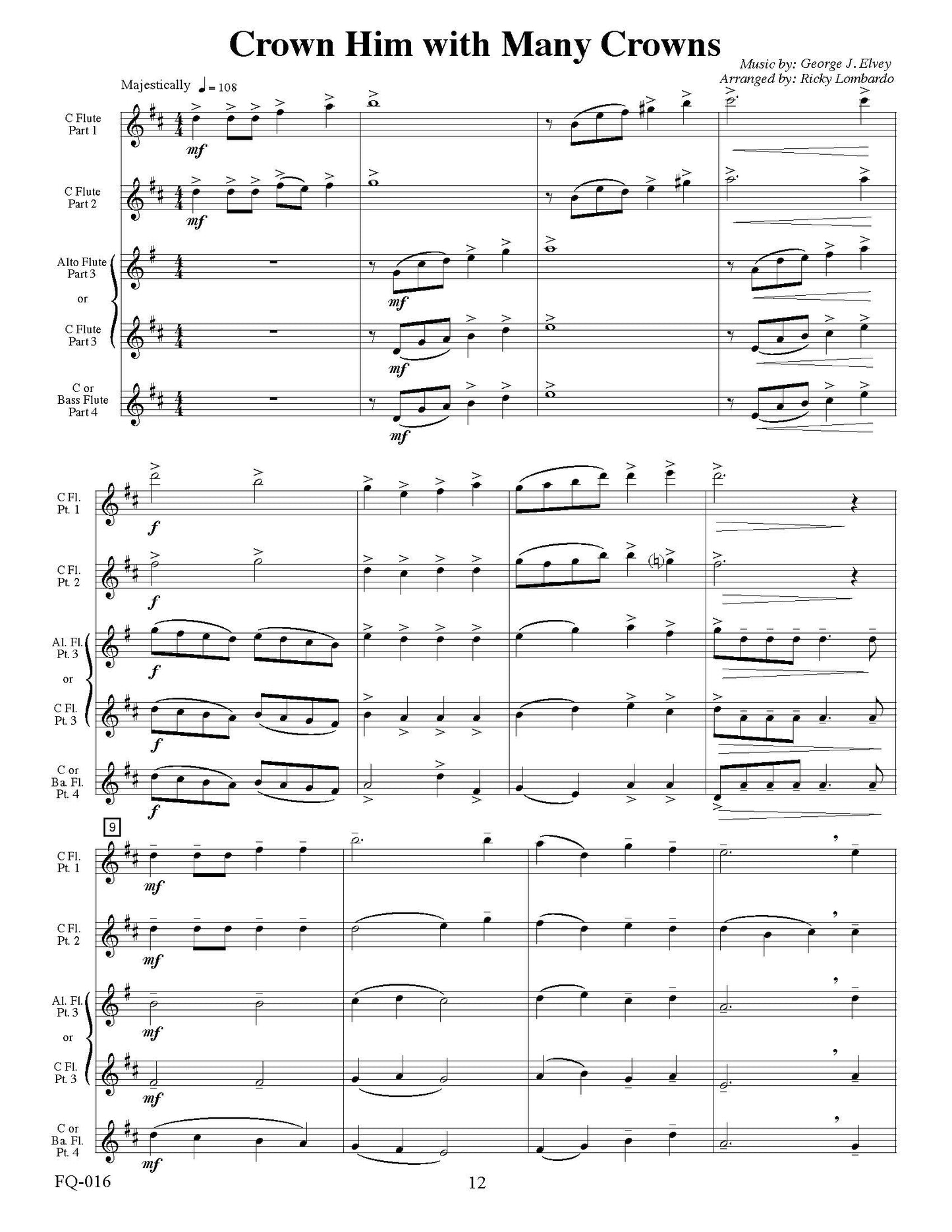 FQ-016 Sacred Quartet Collection