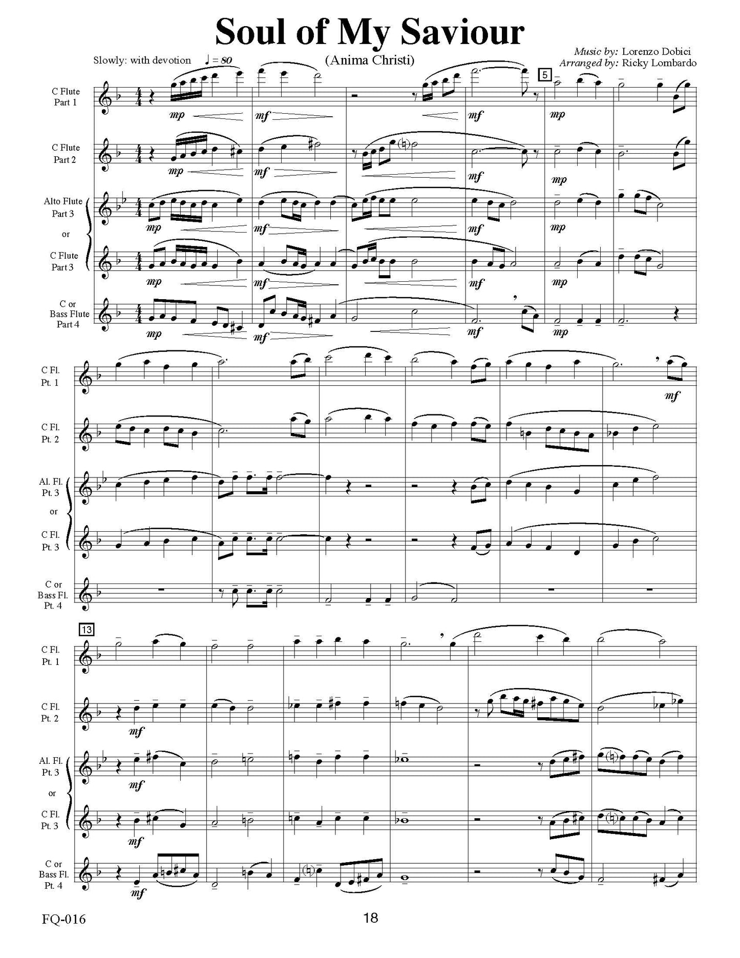 FQ-016 Sacred Quartet Collection