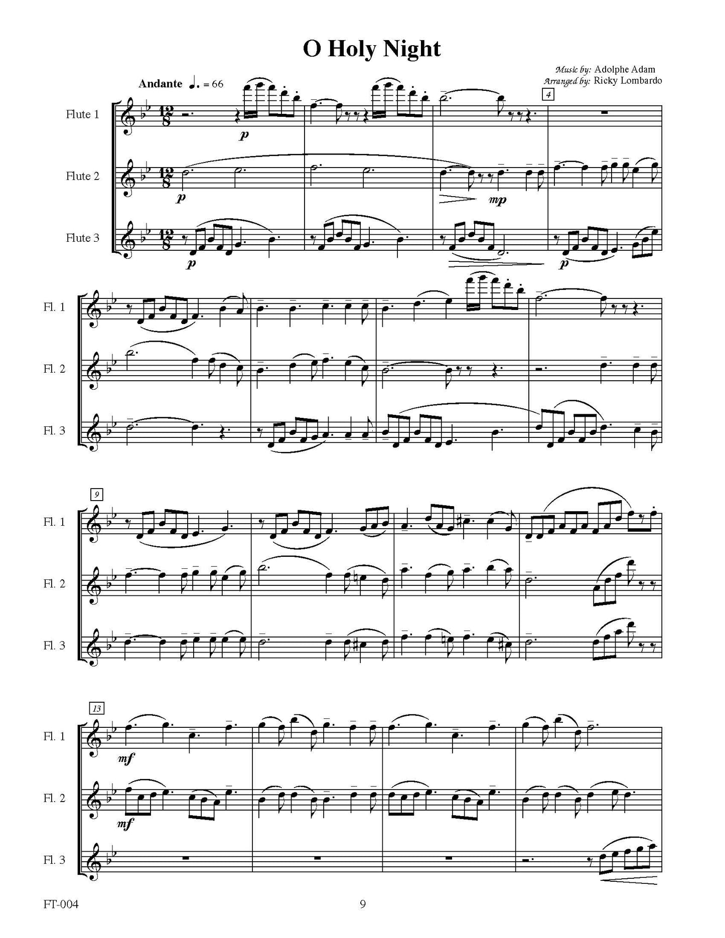 FT-004 Yuletide Trios
