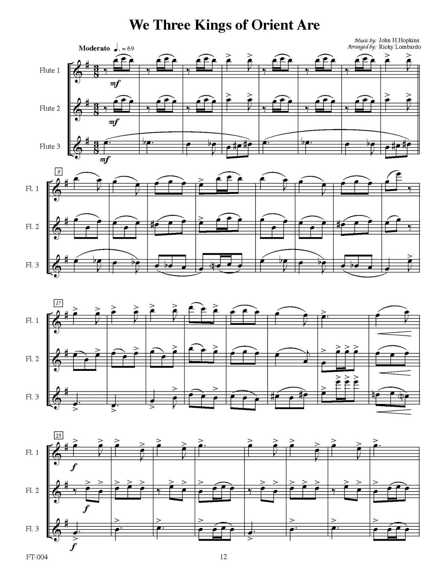 FT-004 Yuletide Trios