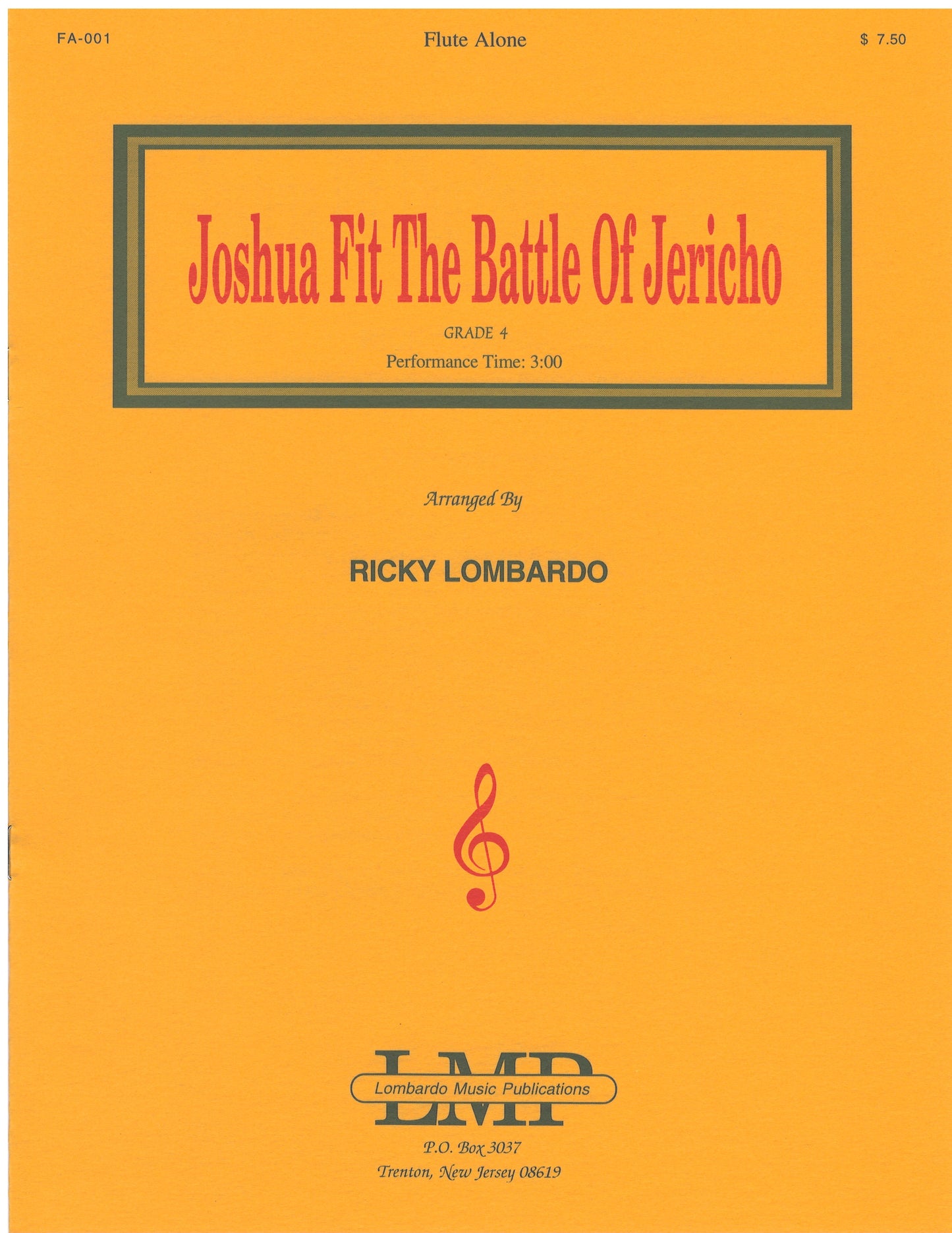 FA-001 Joshua Fit The Battle Of Jericho