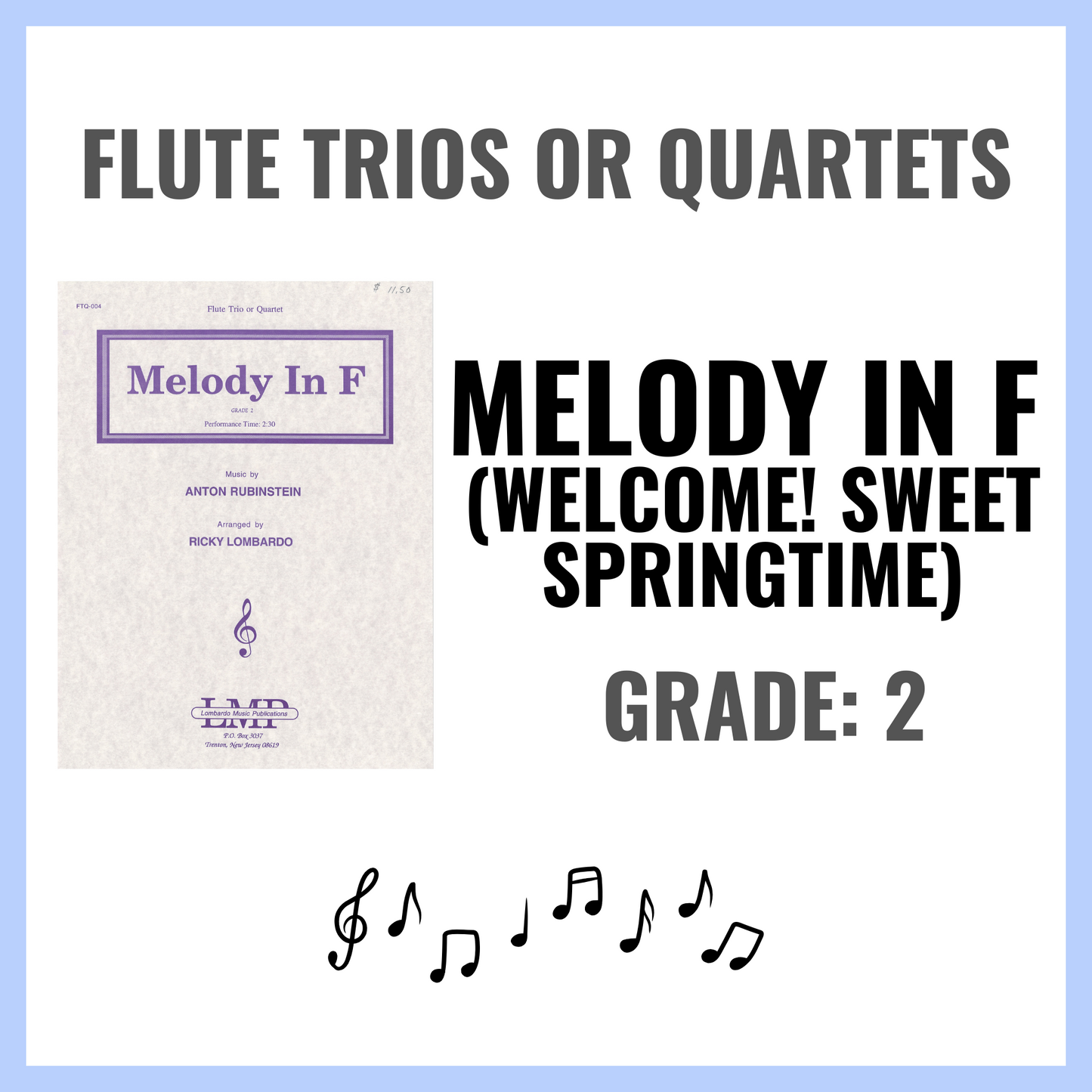 FTQ-004 Melody In F (Welcome! Sweet Springtime)