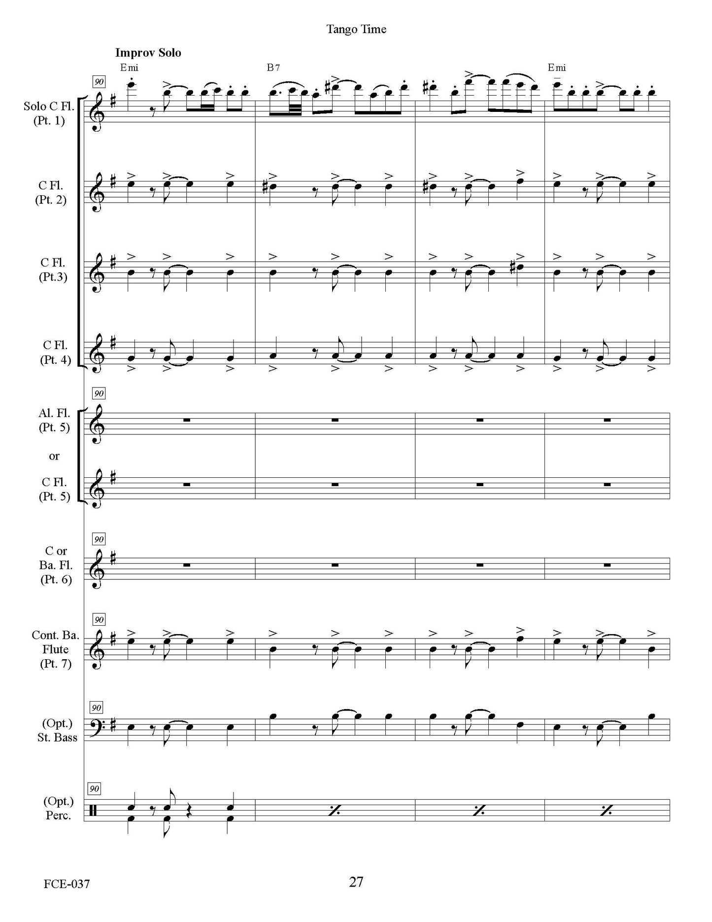 FCE-037 Tango Time