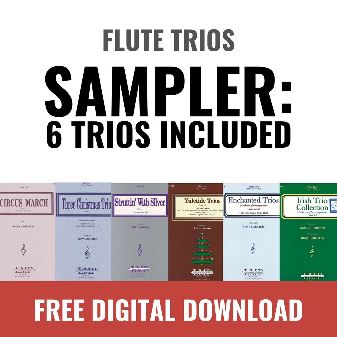 FREE Sampler: Trios (6) – LOMBARDO MUSIC PUBLICATIONS